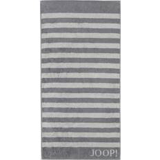 Joop! Handtücher Classic Stripes Duschtuch Badezimmerhandtuch Grau (150x)