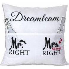 Zierkissen HTI-Living Sofahelden Dreamteam Komplettes Dekokissen