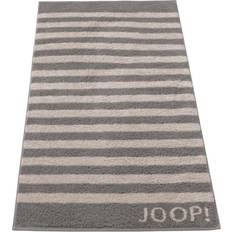 Joop! Handtücher Classic Stripes Duschtuch Badezimmerhandtuch Grau (150x)