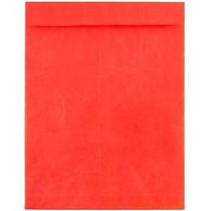 Jam Paper Envelopes & Mailers Jam Paper 10 x 13 Tyvek Envelopes Red 10/Pack