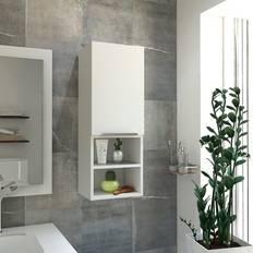 Bathroom Mirror Cabinets TUHOME Mila Wall-Mounted Bathroom Medicine