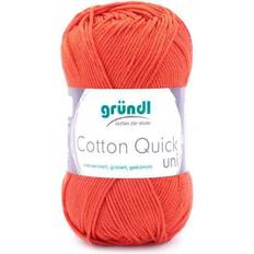 Orange Garne Gründl Cotton Quick uni orange