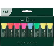 Faber-Castell Highlighter/Overstregningstusch Textliner 48 Fluorescerende 8 farver