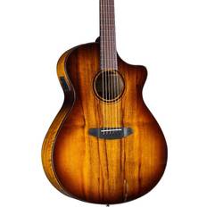 Breedlove Pursuit Exotic S Ce Myrtlewood Concerto Acoustic-Electric Guitar Tiger Eye