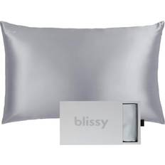 Silver Pillow Cases Blissy Pure Mulberry Putetrekk Sølv