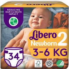 Libero Pannolini Libero Newborn 2 34 Pezzi