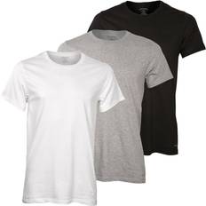 Calvin Klein Cotone Magliette Calvin Klein Classic Fit Crewneck T-shirt 3-pack - Grey/White/Black