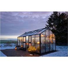 Glas Freistehende Gewächshäuser Halls Greenhouses Jubi 60 15.1m² Edelstahl Glas