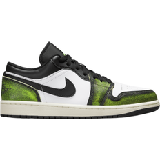 Nike Air Jordan 1 Low SE M-Black/White/Sail/Electric Green