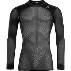 WoolNet Crew Neck Shirt Men - Jet Black