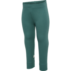 Hummel Tights ribstof HmlRENE Grøn Unisex børn
