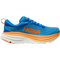 Hoka One One Bondi Sport Shoes Hoka Bondi 8 M - Coastal Sky/Vibrant Orange