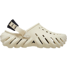 Crocs Beige - Women Shoes Crocs Echo Clog - Bone/Black