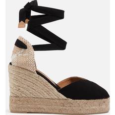 Castañer Skor Castañer Espadrillos Bilina/8ED/001 Negro Svart