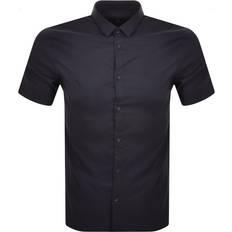 Armani Exchange Ropa Armani Exchange Short Sleeved Shirt - Navy Mens