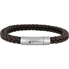 Armbånd Mørkebrun Kalveskind