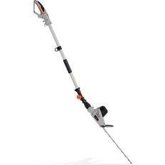 Telescopic Shaft Hedge Trimmers VonHaus Pole Hedge Trimmer Solo