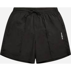 Natur Badetøy Woodbird Bommy Swim Shorts Black