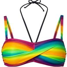 Wiki Bandeau Topp, Multicolor, Størrelse: 85E, Farve: SSort Maria, Dame