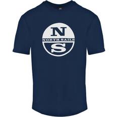 T ns North Sails Circle NS Logo T-shirt - Navy Blue