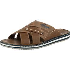 Rieker Herr Sandaler Rieker Vår Sommar Pantoletter Herr - Brun