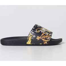 Versace women shoes Versace Jeans Couture Fondo Shelly Slippers Black