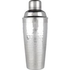 Silver Cocktail Shakers Viski Admiral Hammered Metal Cocktail Shaker