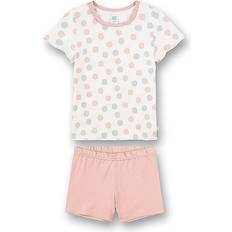 Beige Pigiame Sanetta Mädchen Pyjama rosa