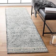 Abstract black and white rug Safavieh Handmade Abstract Black, White