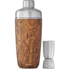 Gris Moulins à épices S'well Teakwood Shaker Set, 18 oz Moulin à épices