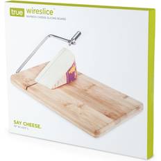 Gray Cheese Slicers True Wire Bamboo Cheese Slicer