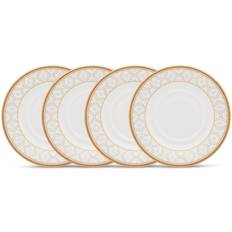 Noritake Noble Pearl Set 4 Saucer Plate