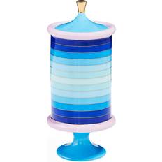 Morado Recipientes de Cocina Jonathan Adler Scala Striped Canister Recipiente de Cocina