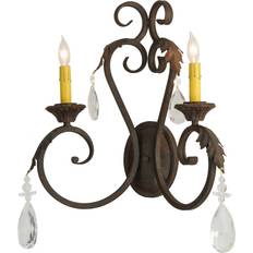 Lighting Meyda Tiffany 149382 Josephine 2 Wall Light