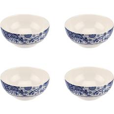 Spode Blue Italian Brocato 5.5 Bowl, Set of 4 Scodella