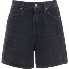 Agolde Stella Jeansshorts Aus Bio-denim - Schwarz