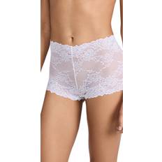 Natori Heavenly Lace Boyshort - White