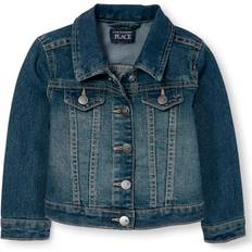 The Children's Place 18-24M Outerwear The Children's Place Girl's Toddler Denim Jacket - China Blue