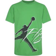Jordan lucky green Jordan Halftone Flight Ss Tee - Lucky Green