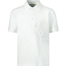 Élasthanne Polos HUGO BOSS Kids White Polo Shirt for