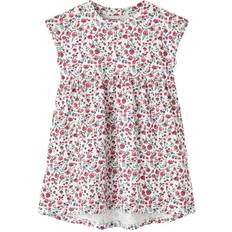 Name It 18-24M Vestiti Name It Dotta Printed Dress - Bright White