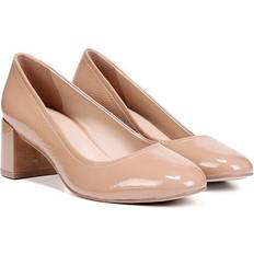 Rebecca Pump Shoes Taupe Patent Leather - Taupe Patent Leather