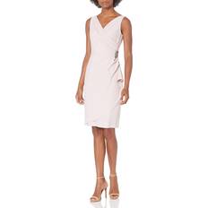 Alex Evenings Short Side Ruched Compression Dress - Blush