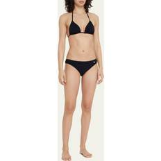 Guld Bikinitoppe Dolce & Gabbana Badetøj Dame S Spandex - Sort