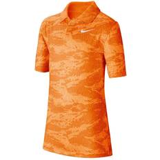 Nike Polo Shirts Children's Clothing Nike Dry Print Boys Golf Polo, 803 TOTAL ORANG