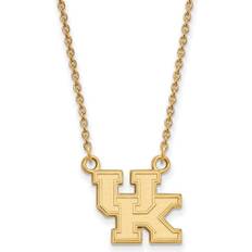 LogoArt Women's Kentucky Wildcats Gold Plated Pendant Necklace