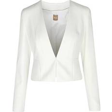 HUGO BOSS Viskose Overdele HUGO BOSS Jamaisa Blazer - Hvid