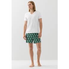 Mey Dry Cotton Colour V Neck T-Shirt - White
