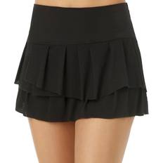 Rose Jupes Lucky in Love Wavy Pleat Tier Skirt Women