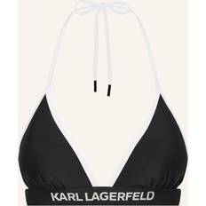 Karl Lagerfeld Pezzo di Sopra Del Bikini Triangle Elastic